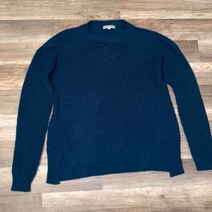Teal sweater